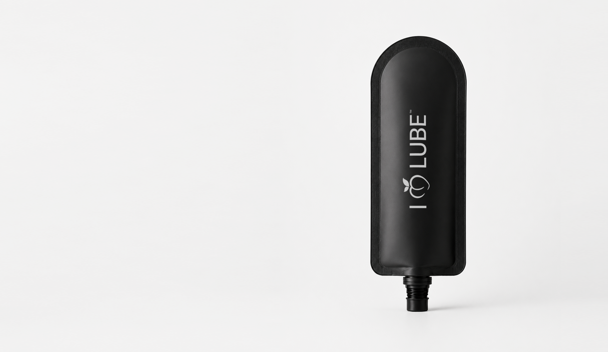 Banner with BUM OIL sample in a sachet.